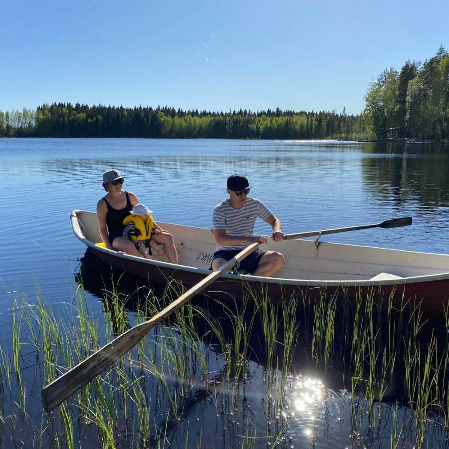 Private Lakeside Holiday Property In Nature Kankaanpää Extérieur photo