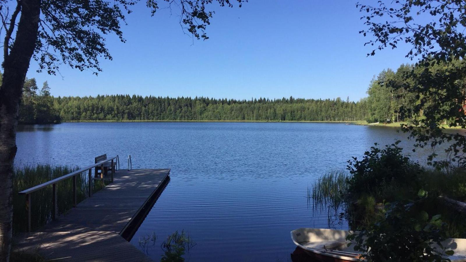 Private Lakeside Holiday Property In Nature Kankaanpää Extérieur photo