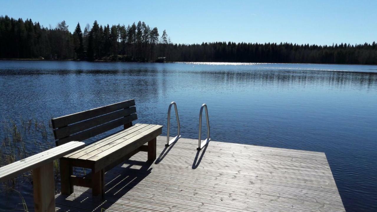 Private Lakeside Holiday Property In Nature Kankaanpää Extérieur photo