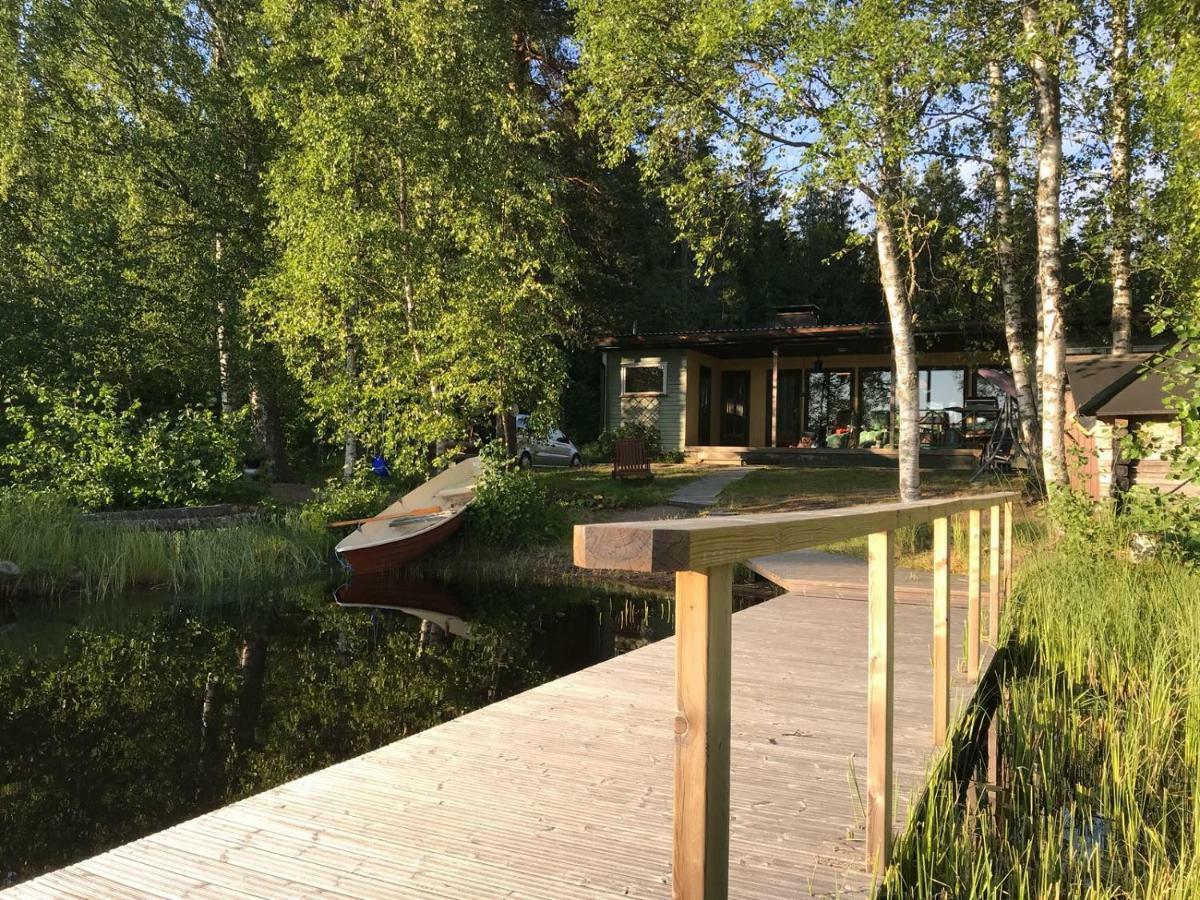 Private Lakeside Holiday Property In Nature Kankaanpää Extérieur photo
